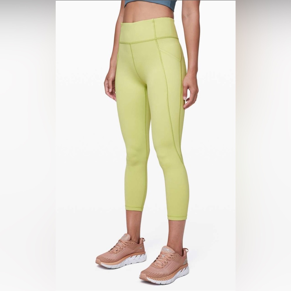 Lululemon “Time to sweat” crop 23” leggings